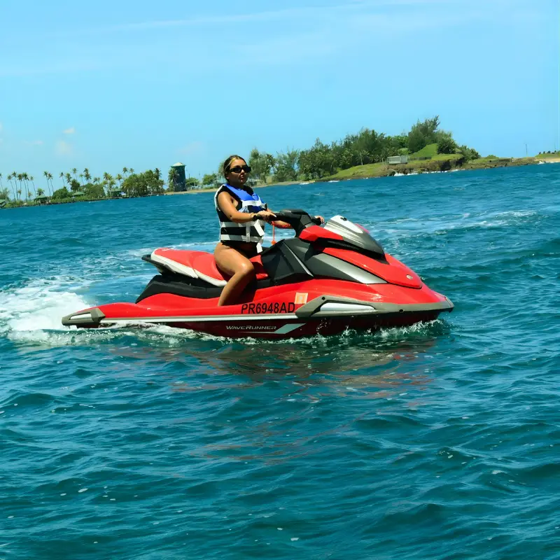 45-minute jet ski rental in Puerto Rico